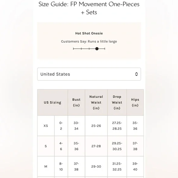 Free People Movement Hot Shot Onesie Toasted Coconut SMALL - Picture 11 of 11